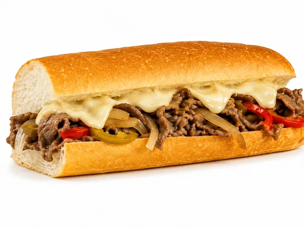 Jersey Mike's Big Kahuna Cheese Steak with mushrooms, jalapenos and extra cheese
