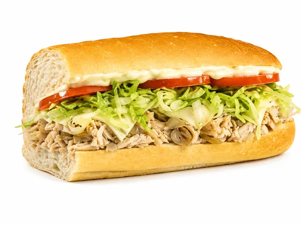 Jersey Mike's California Chicken Cheese Steak with lettuce, tomato and mayo
